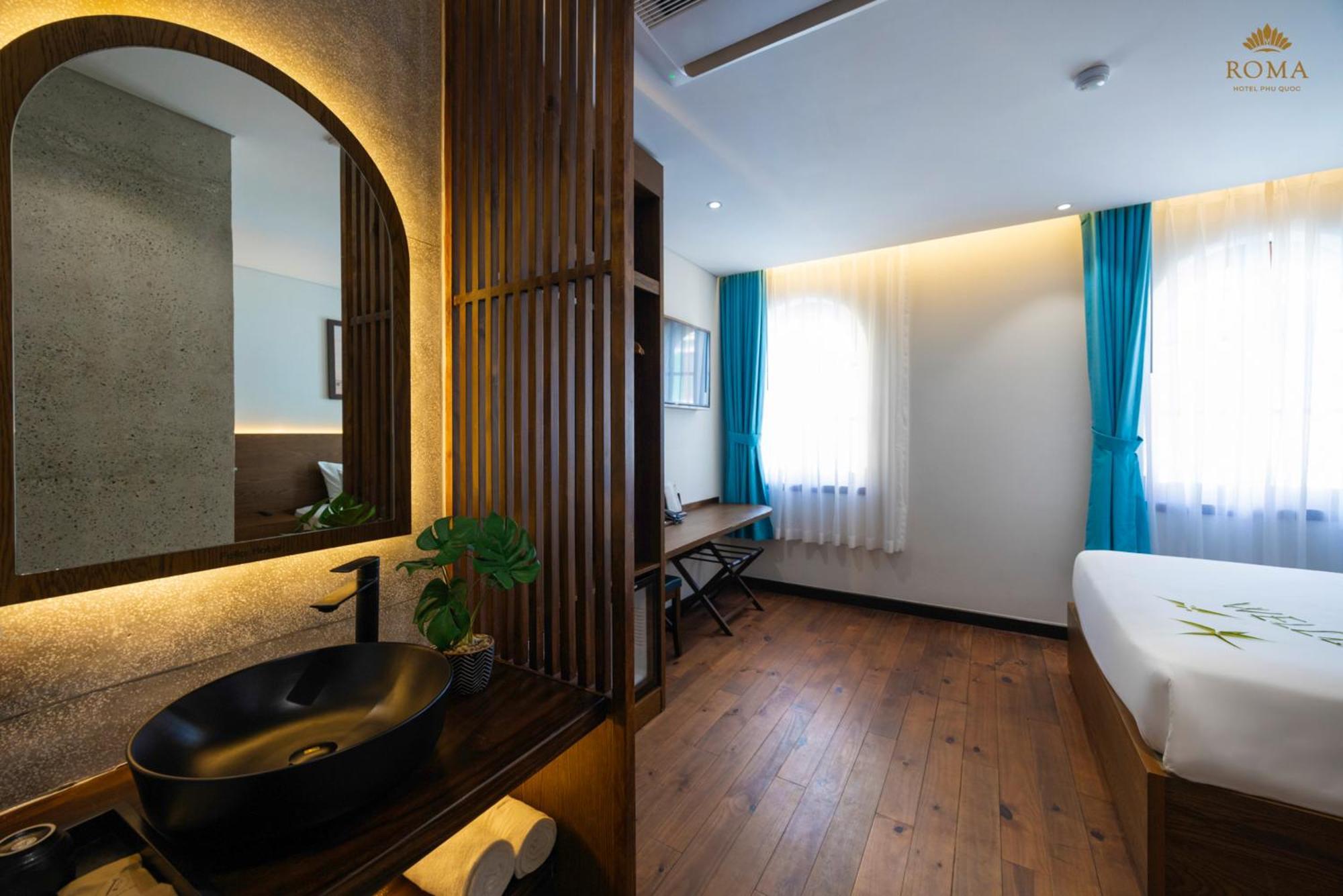 Roma Hotel Phu Quoc - Free Airport Shuttle & Sunset Town Tour Eksteriør billede