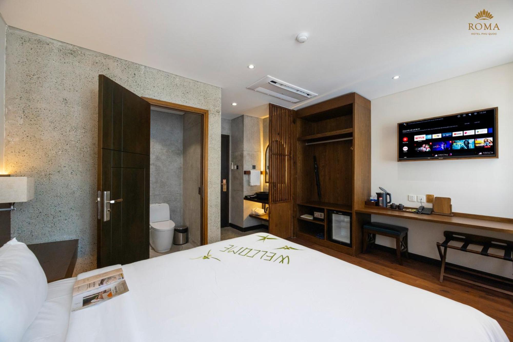Roma Hotel Phu Quoc - Free Airport Shuttle & Sunset Town Tour Eksteriør billede