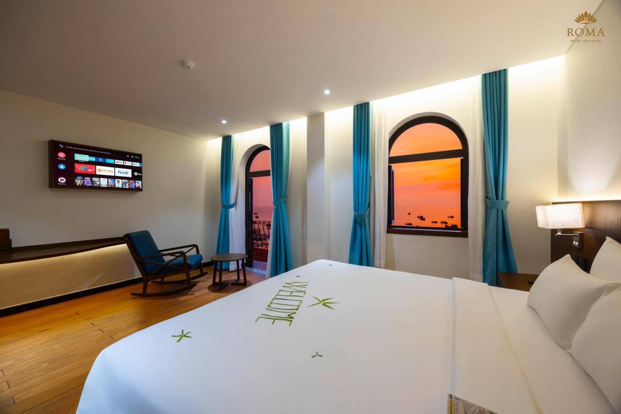 Roma Hotel Phu Quoc - Free Airport Shuttle & Sunset Town Tour Eksteriør billede