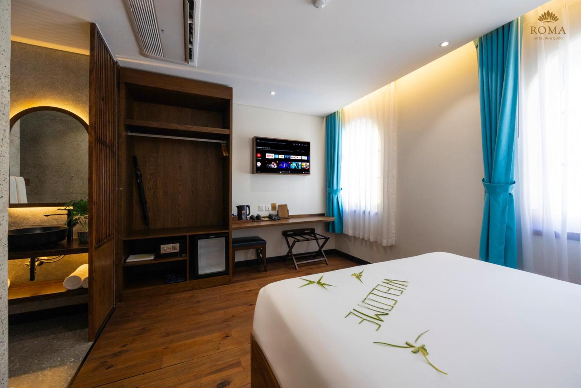Roma Hotel Phu Quoc - Free Airport Shuttle & Sunset Town Tour Eksteriør billede