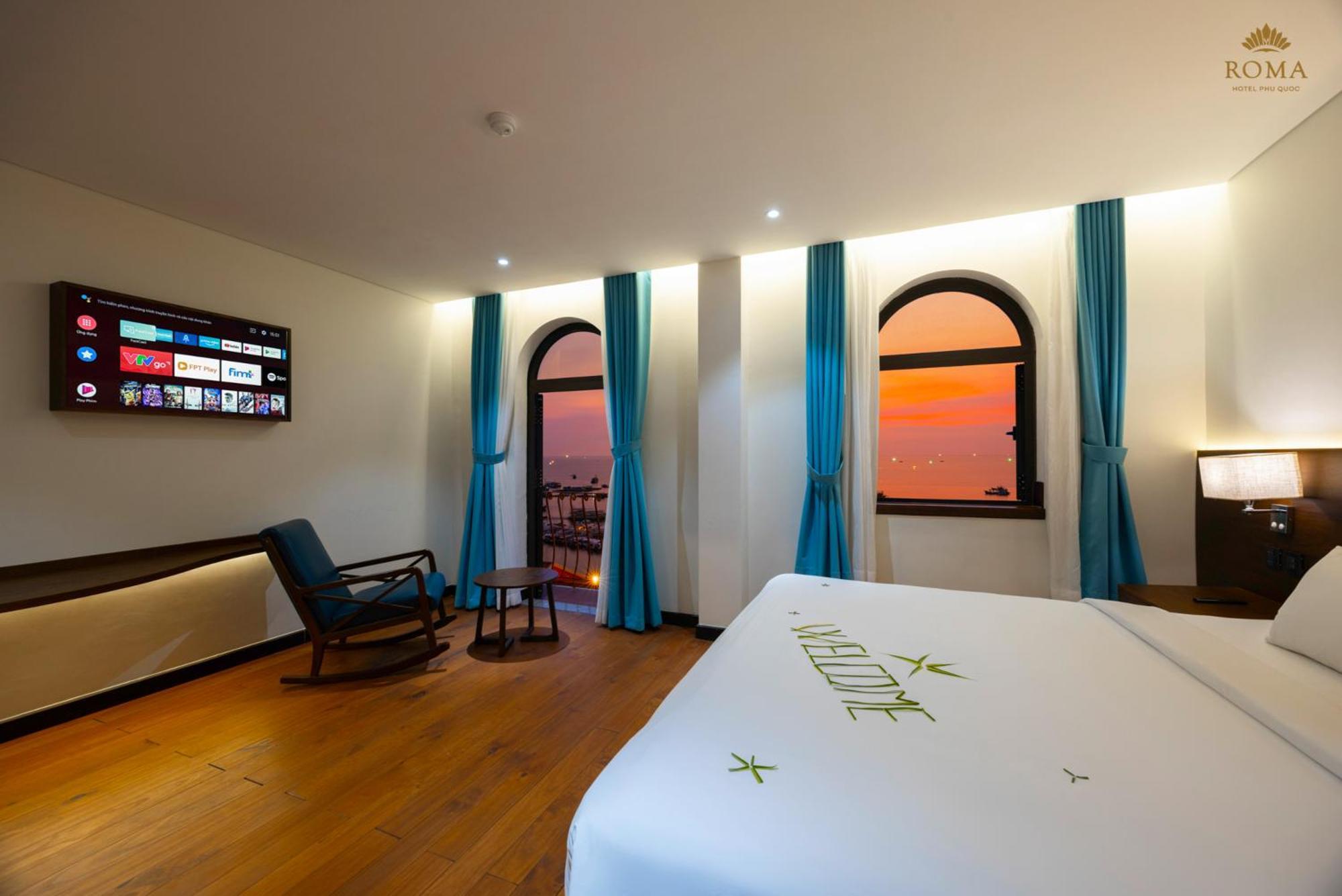 Roma Hotel Phu Quoc - Free Airport Shuttle & Sunset Town Tour Eksteriør billede