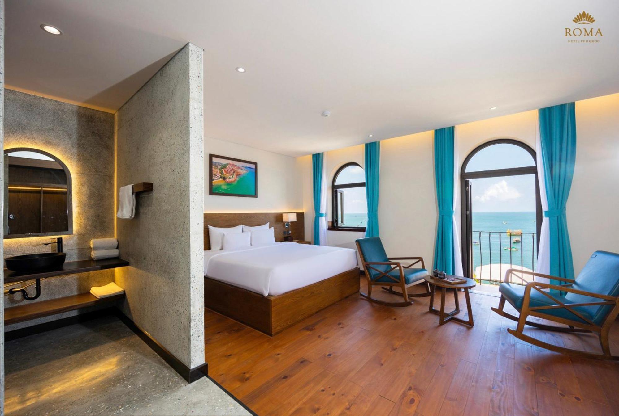 Roma Hotel Phu Quoc - Free Airport Shuttle & Sunset Town Tour Eksteriør billede